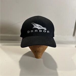 Space X Dragon Hat/Cap L/XL Black Unisex SpaceX Rocket LogoSpace